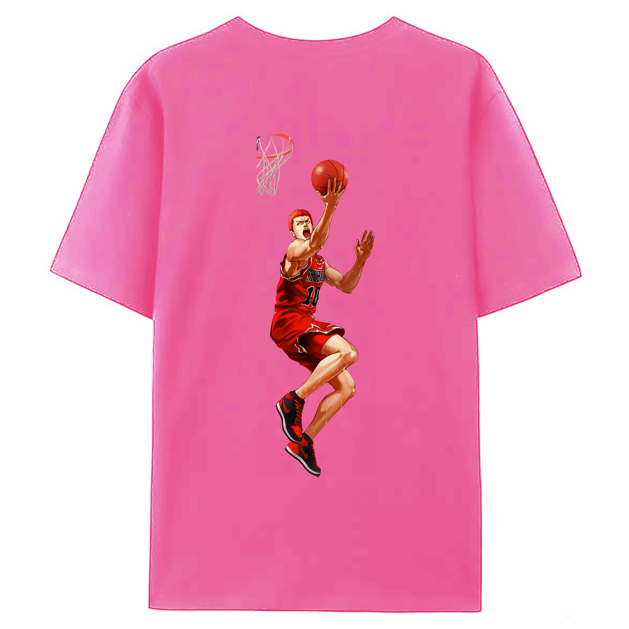 （画像用） SLAM DUNK／スラムダンク レディース半袖Tシャツ(バックプリント)